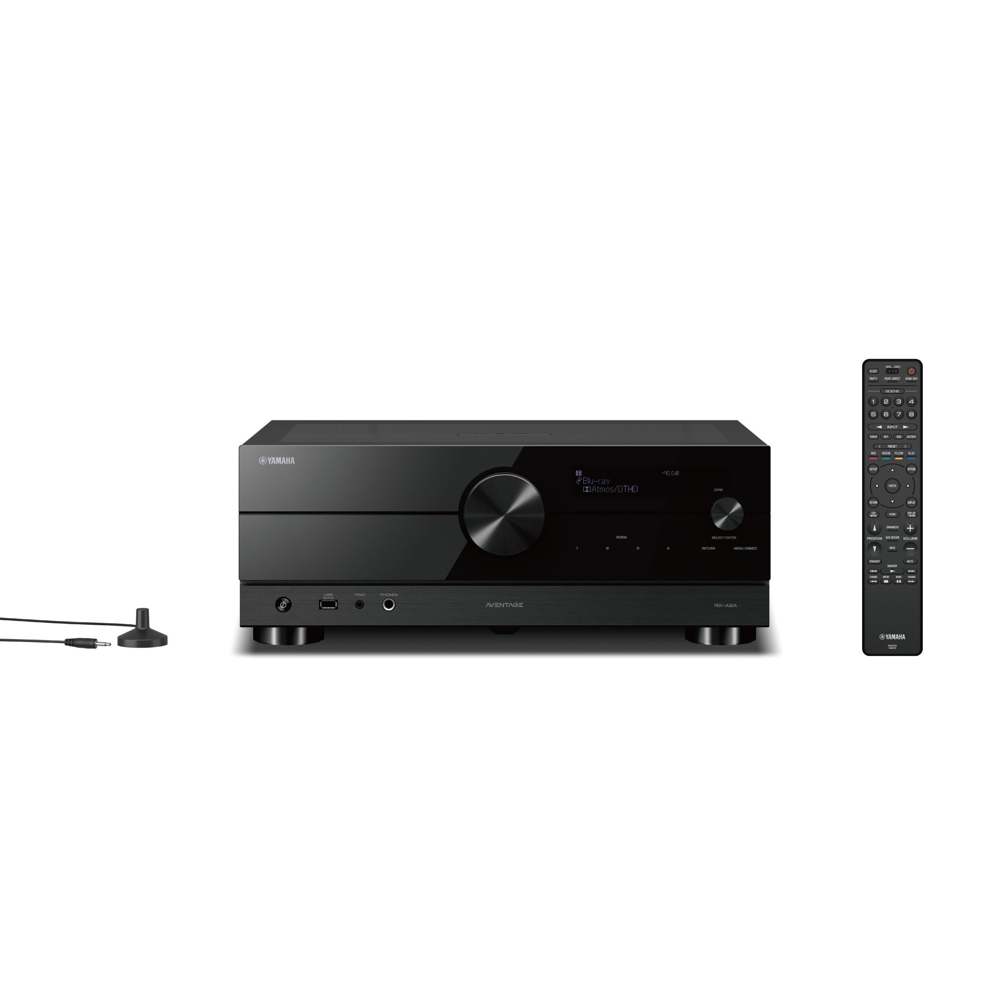 Yamaha RX-A2A 7.2-Channel AV Receiver - Immersive Audio and 4K Video Excellence