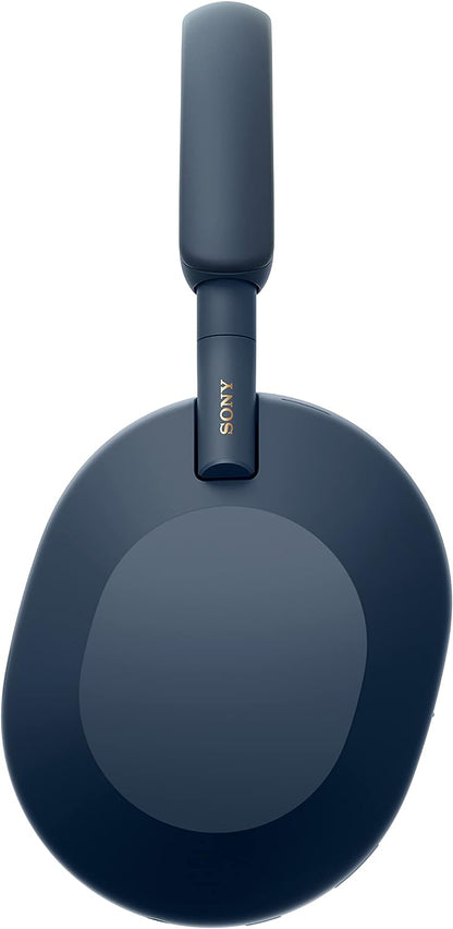 Sony WH-1000XM5 Wireless Headphones Blue Side