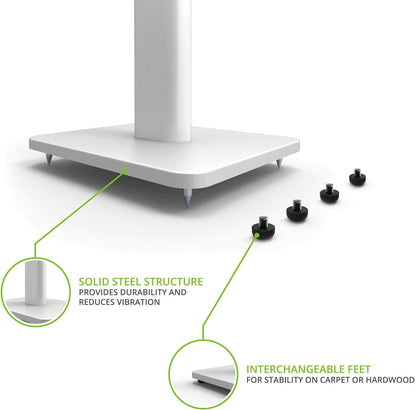 Kanto SP32PL 32" Bookshelf Speaker Stands | Pair