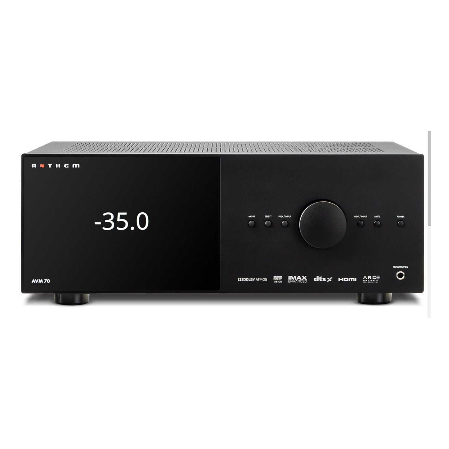 Anthem AVM 70 8K Audio Video Processor Front View