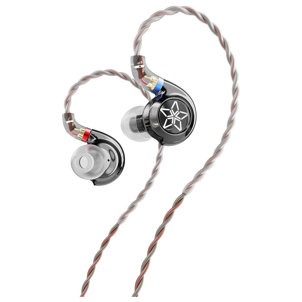 FiiO FH11 HiFI Hybrid Driver IEM with detachable cable.