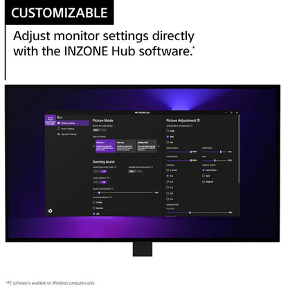 Sony INZONE 27" M10S OLED QHD 480Hz Gaming Monitor - Ultimate Gaming Experience - SDM27Q10SB