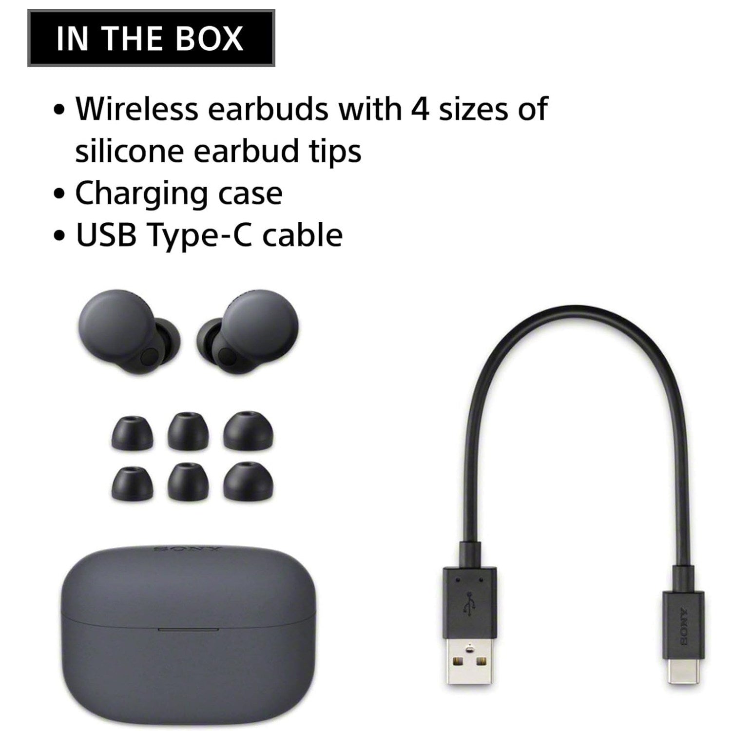 Sony LinkBuds S – Truly Wireless Noise-Canceling Earbuds