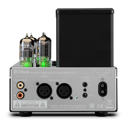 McIntosh MHA200 2-Channel Vacuum Tube Headphone Amplifier