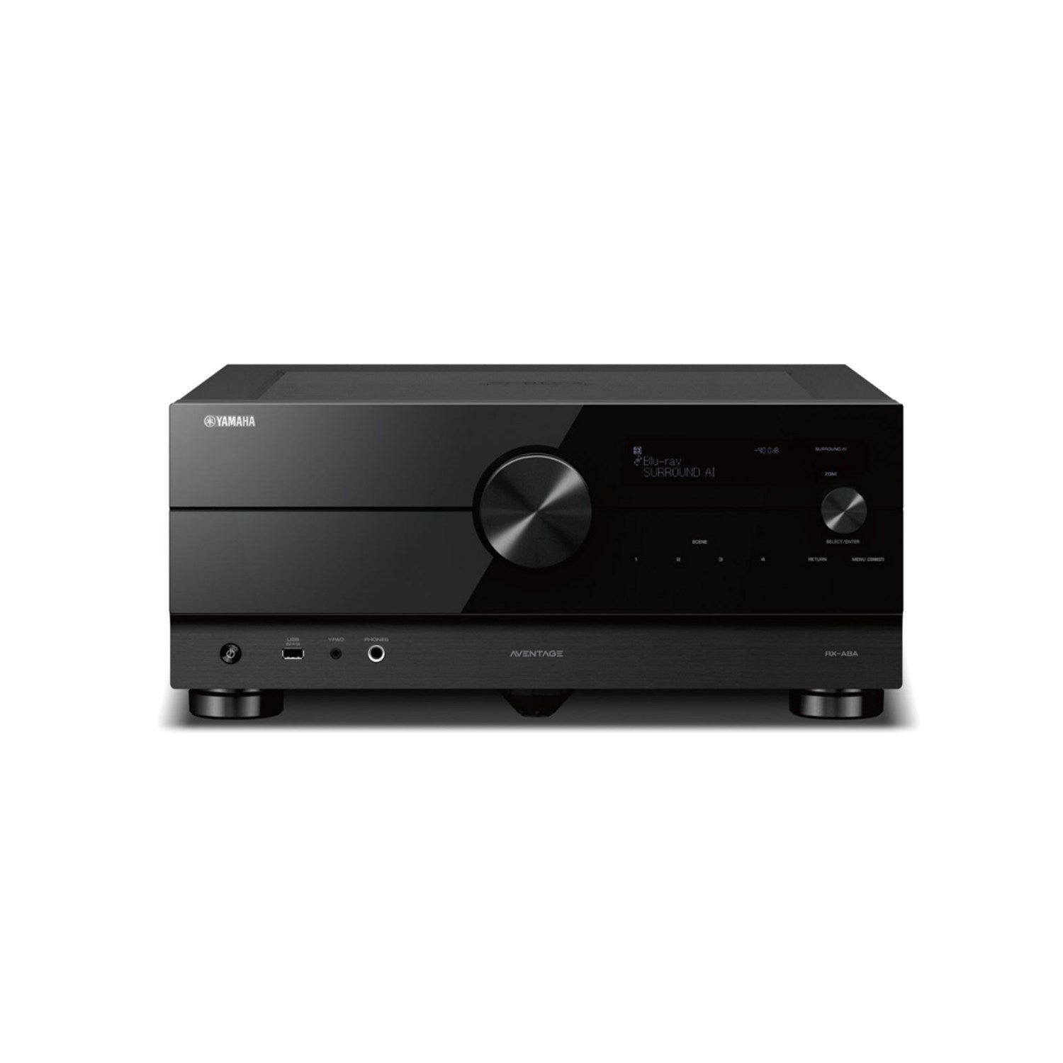 Yamaha RX-A8A AVENTAGE 11.2-Channel AV Receiver with 8K HDMI, Dolby Atmos®, and MusicCast