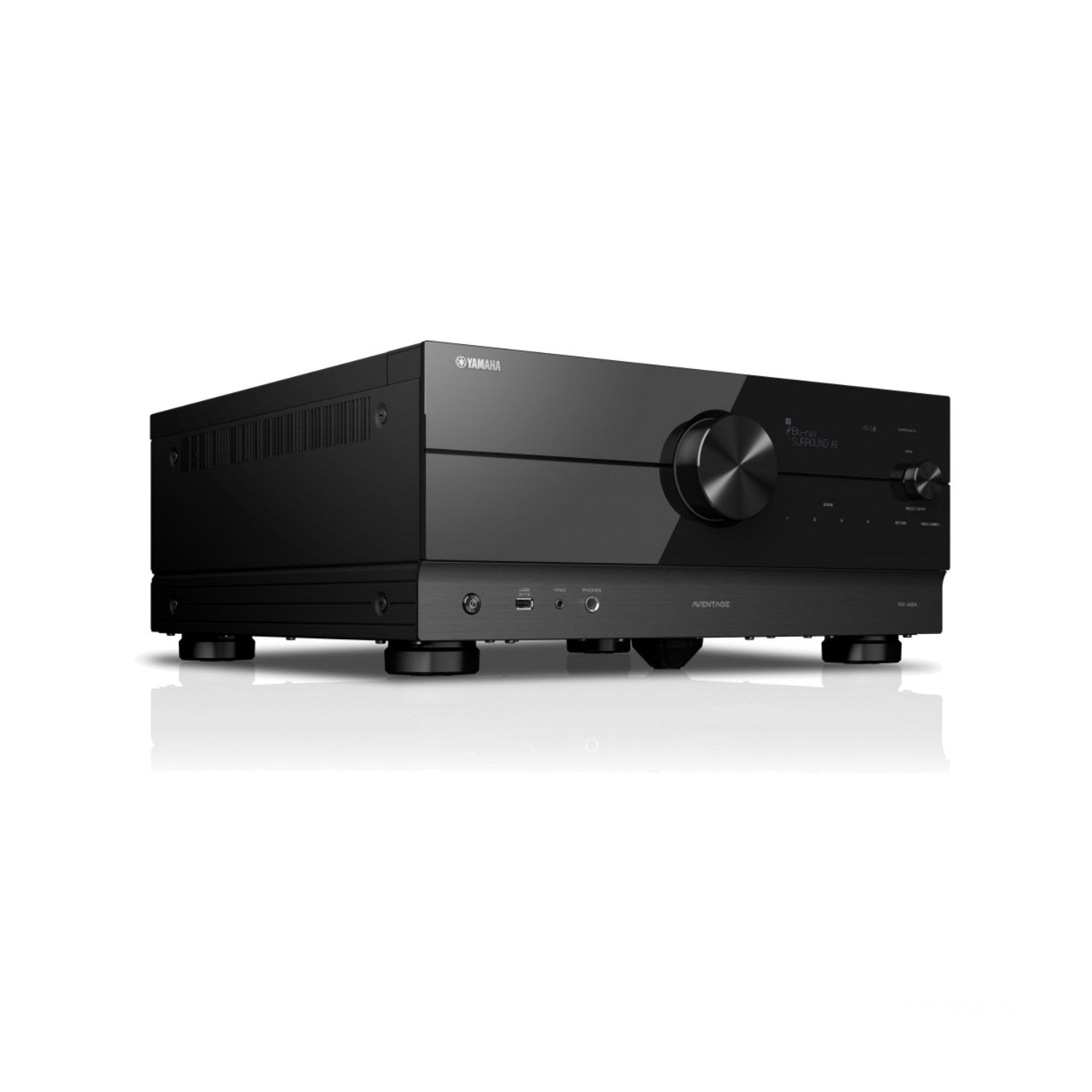 Yamaha RX-A8A AVENTAGE 11.2-Channel AV Receiver with 8K HDMI, Dolby Atmos®, and MusicCast