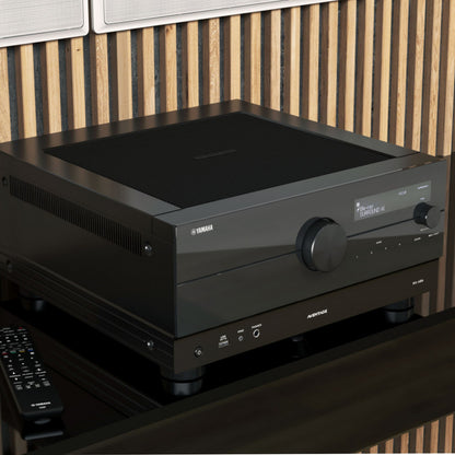 Yamaha RX-A8A AVENTAGE 11.2-Channel AV Receiver with 8K HDMI, Dolby Atmos®, and MusicCast