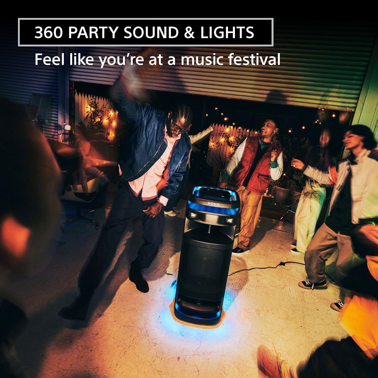 Sony ULT Tower 10 – Ultimate Party Speaker with 360° Sound and Lighting