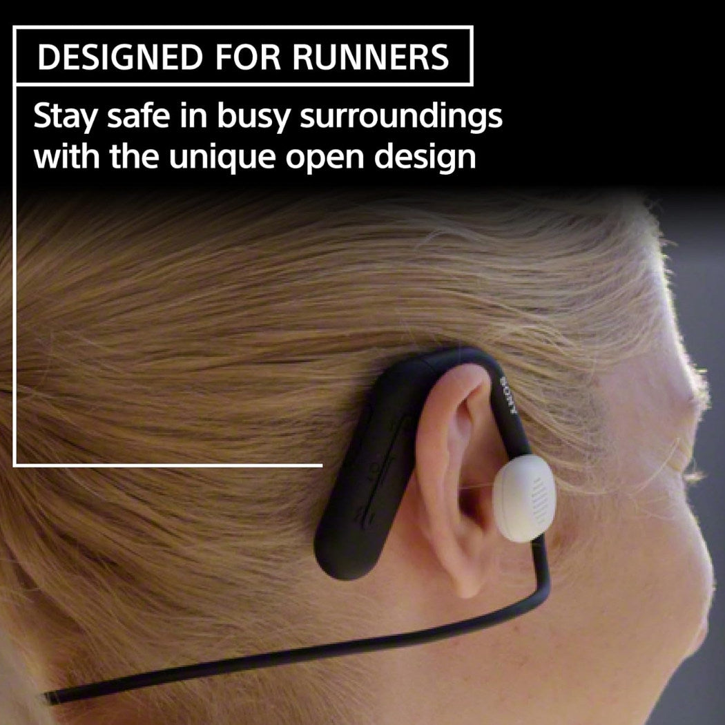 Sony Float Run WIOE610 Wireless Earbuds - Secure Fit, High-Quality Sound, Water-Resistant