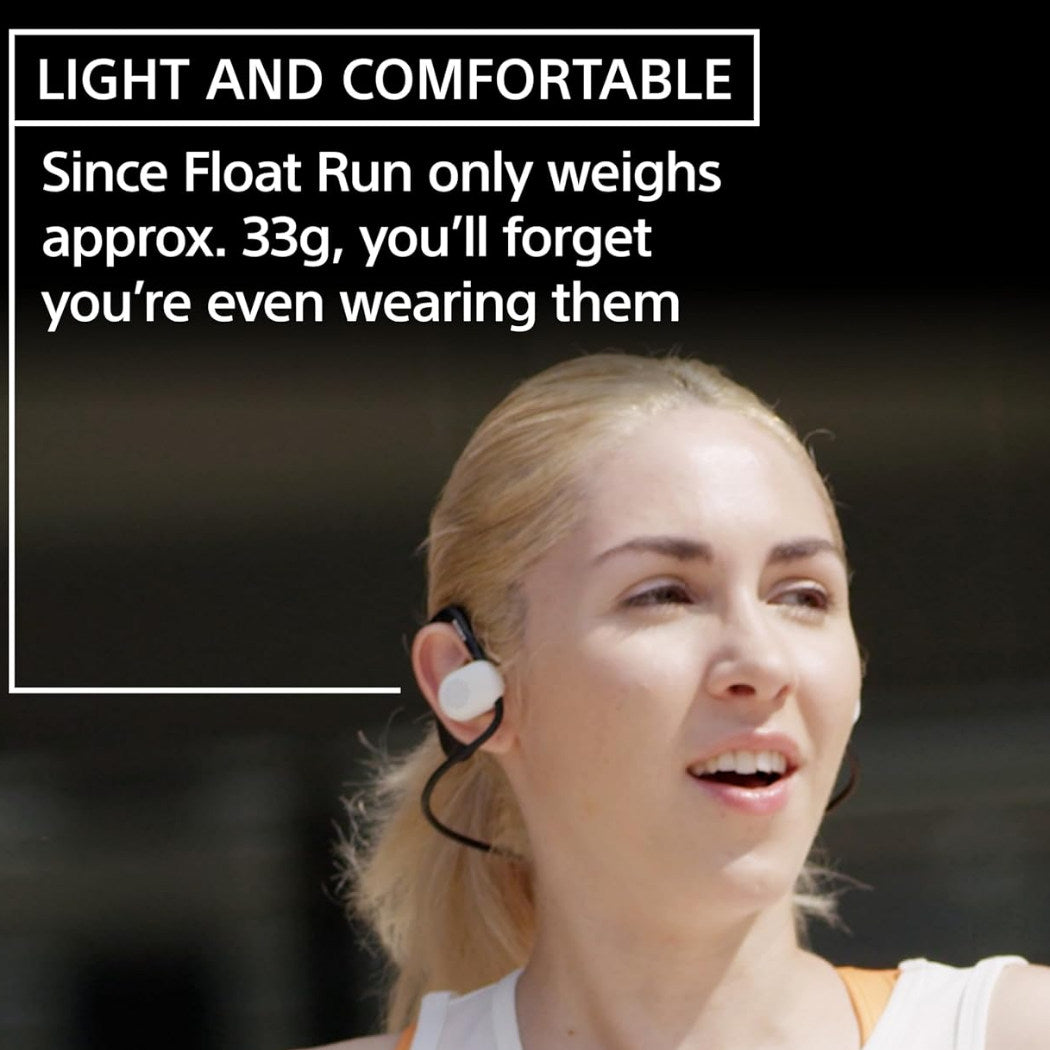 Sony Float Run WIOE610 Wireless Earbuds - Secure Fit, High-Quality Sound, Water-Resistant