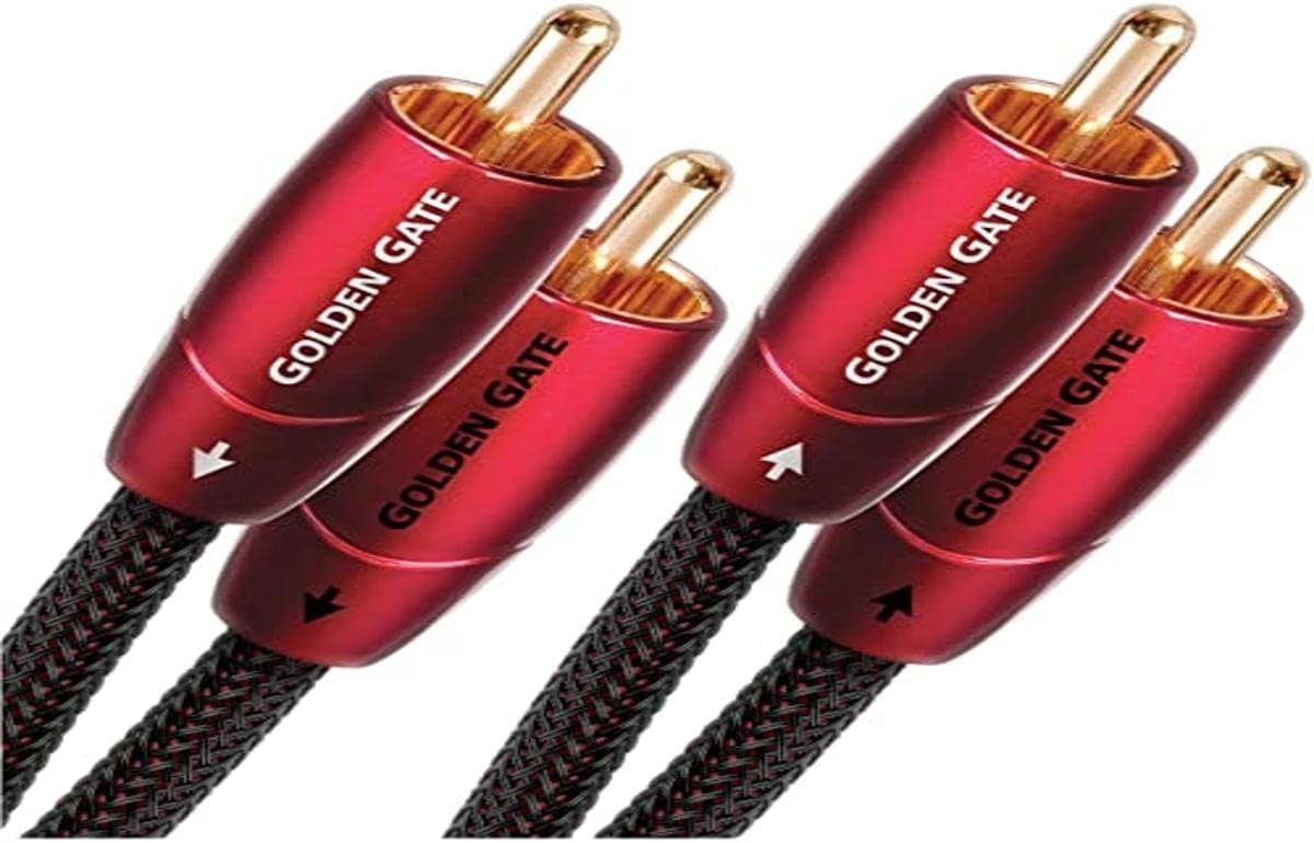 AudioQuest - Golden Gate audio interconnect, 2x RCA to 2x RCA (2m - single)