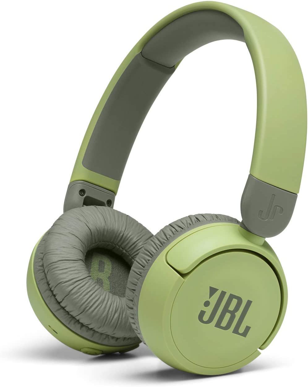 JBL JR310BT Kids On-Ear Wireless Bluetooth Headphones with up to 30 Hours of Playtime - Green, 32mm Drivers (JBLJR310BTGRNAM)