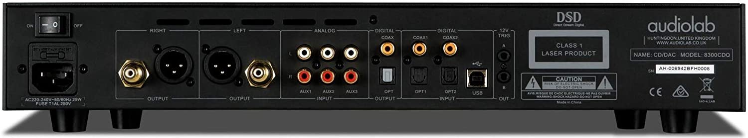 Audiolab 8300 Series CD Player / DAC / Pre-Amplifier #color_black