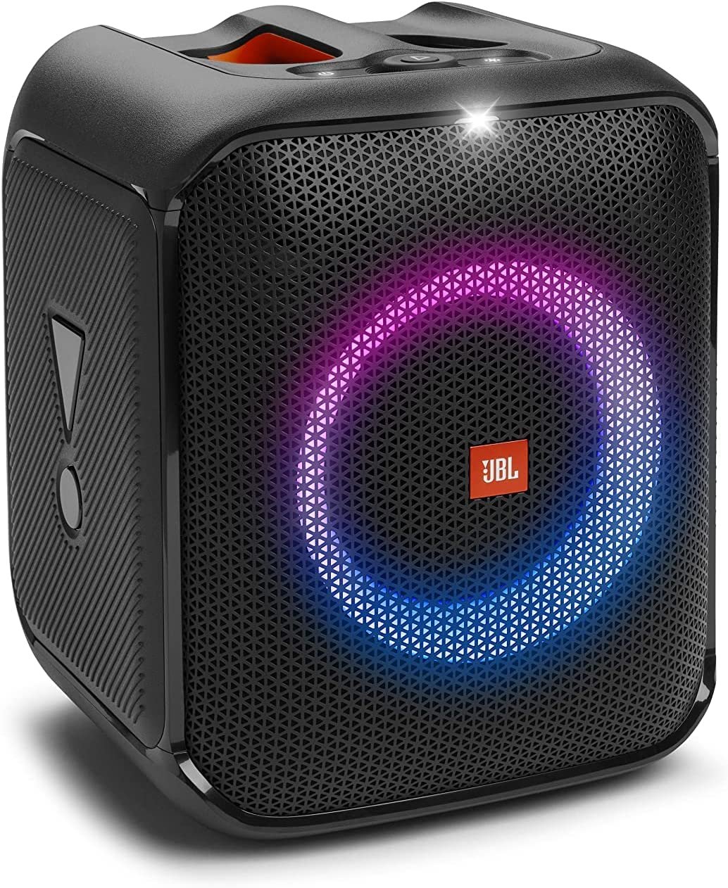 JBL PartyBox Encore Essential - Portable Party Speaker with Powerful 100W Sound, Built-in Dynamic Light Show, and IPX4 Splashproof Design