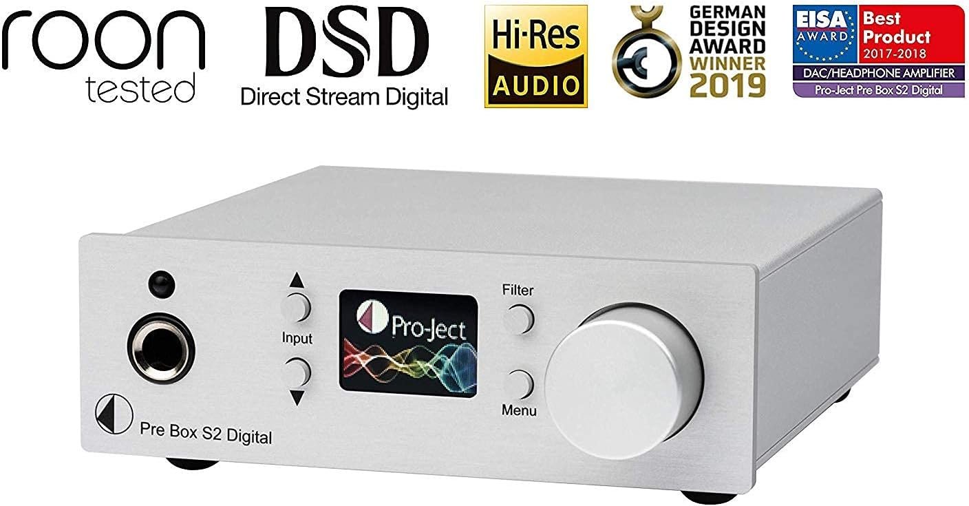 Pro-Ject Pre Box S2 Digital - High-Resolution DAC & Preamplifier - Open Box