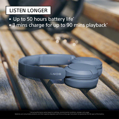 Sony WH-CH520 Wireless Headphones with Microphones