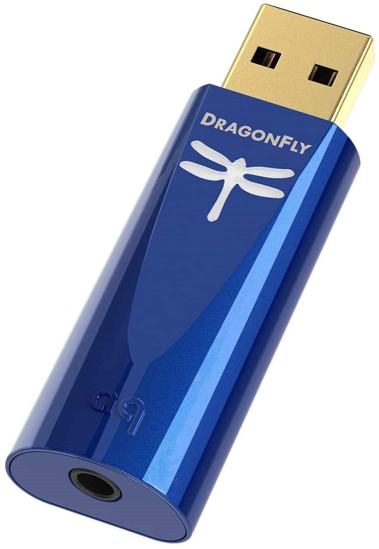 Audioquest Dragonfly Cobalt USB Digital to Analog Converter and Headphone Amp #color_blue