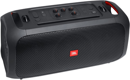 JBL PartyBox On-The-Go Portable Bluetooth Party Speaker with Built-in Lights and Wireless Mic #color_black