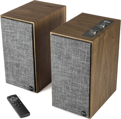 Klipsch Powered Speaker System with HDMI and ARC #color_walnut