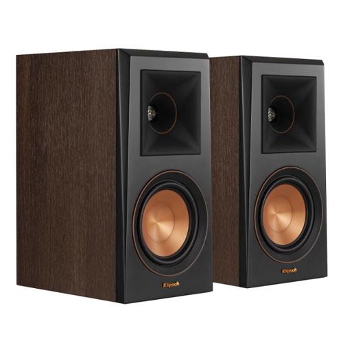 Klipsch RP-500M MKII Reference Premiere Bookshelf Speakers - Walnut #color_walnut