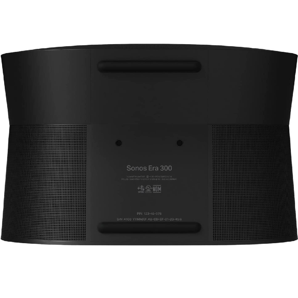 Sonos Era 300 Wireless Multi-Room Speaker - Black - Bottom