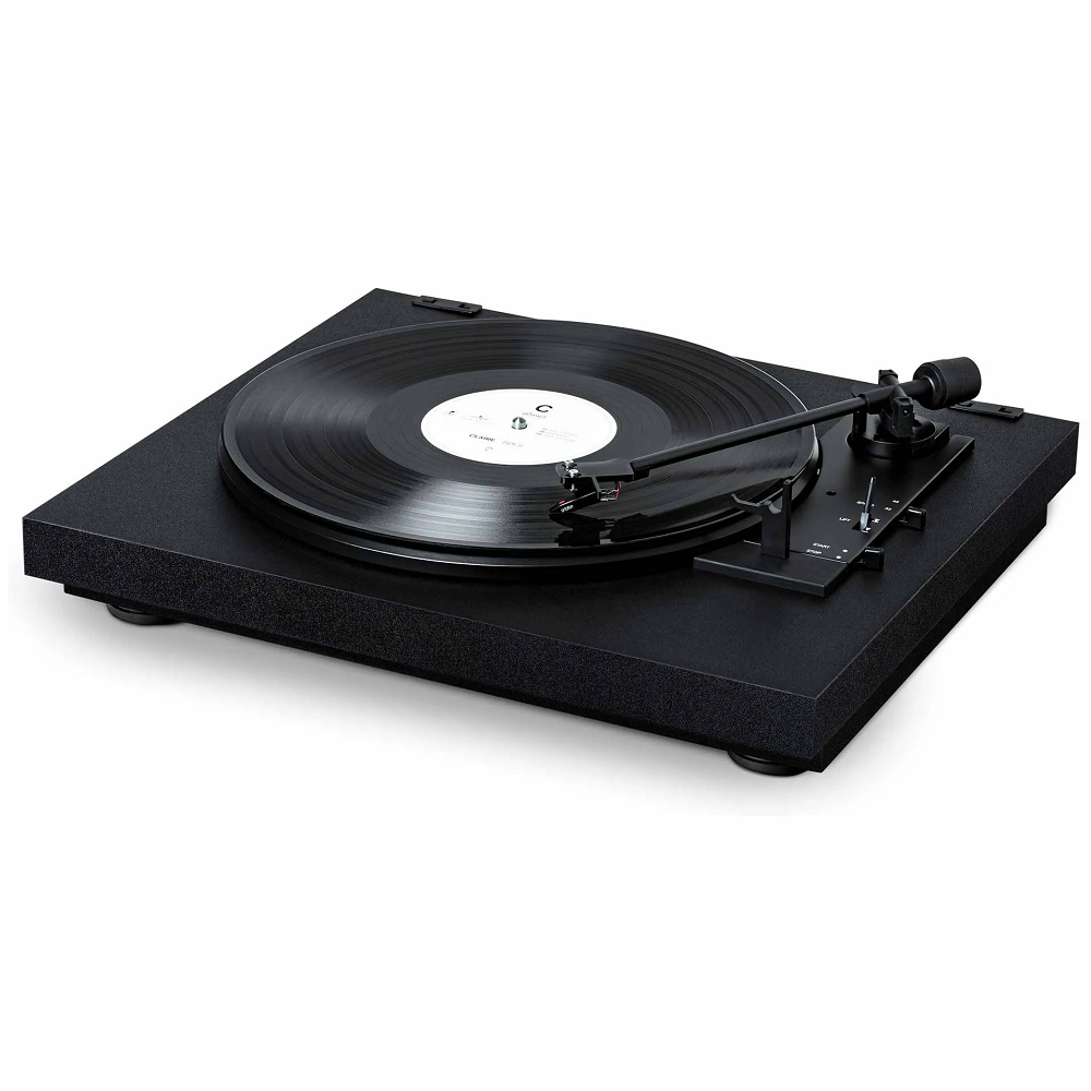 Pro-Ject Automat A1, Fully Automatic Turntable System with Pre-Adjusted OM 10 Cartridge and Built-In Switchable Moving Magnet (MM) Phono Stage - Black #color_black