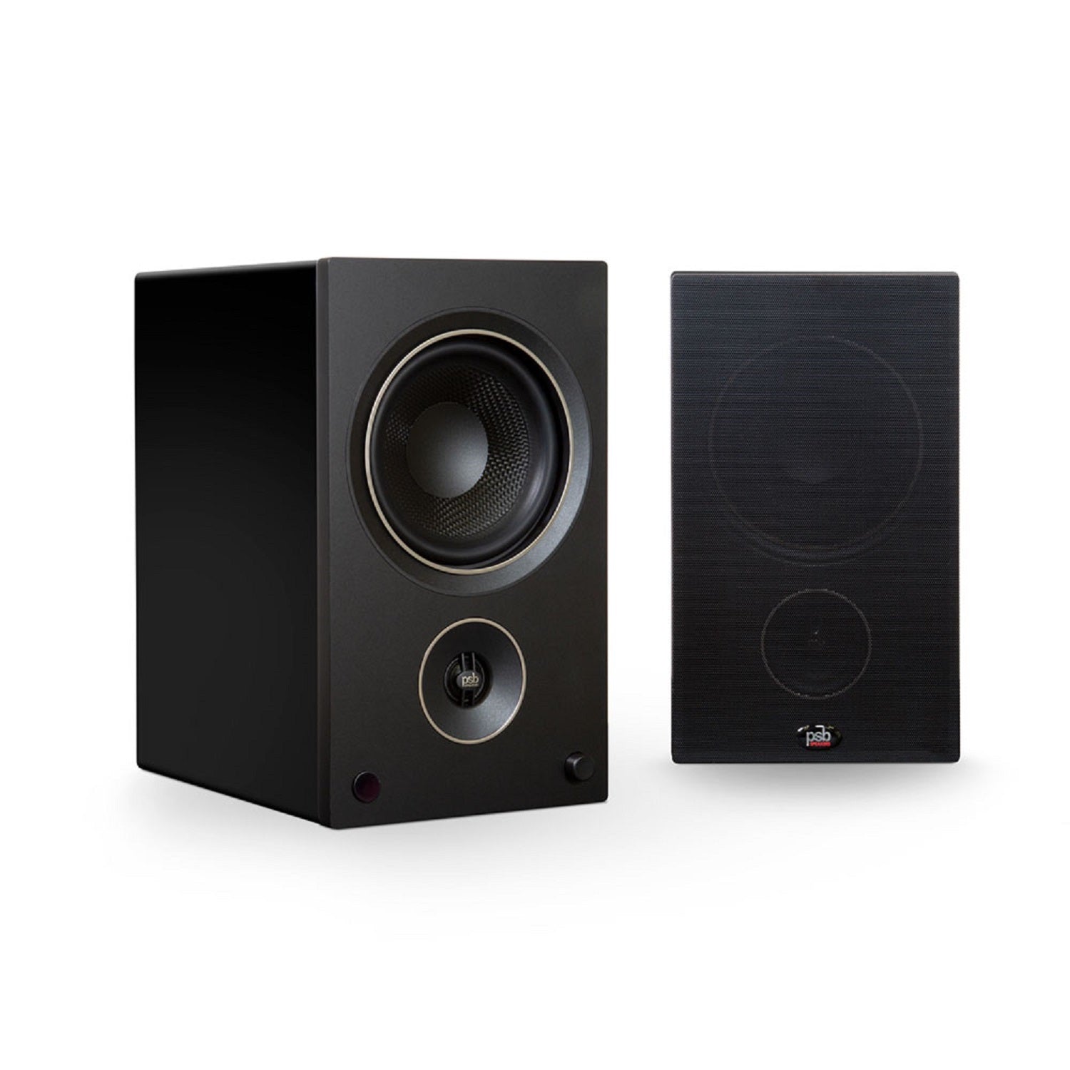 Alpha AM5 Powered Bookshelf Speakers #color_black