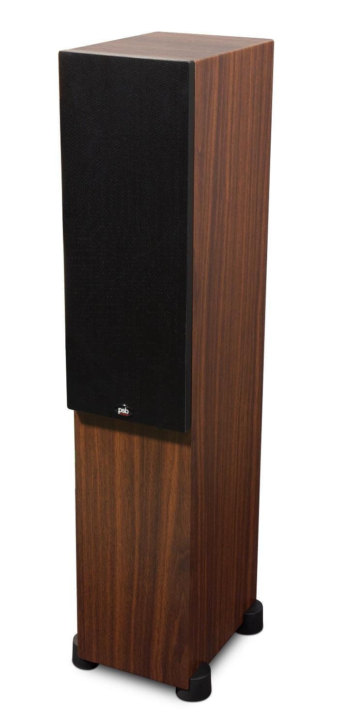 PSB Alpha T120 Floorstanding Speaker Pair #color_walnut