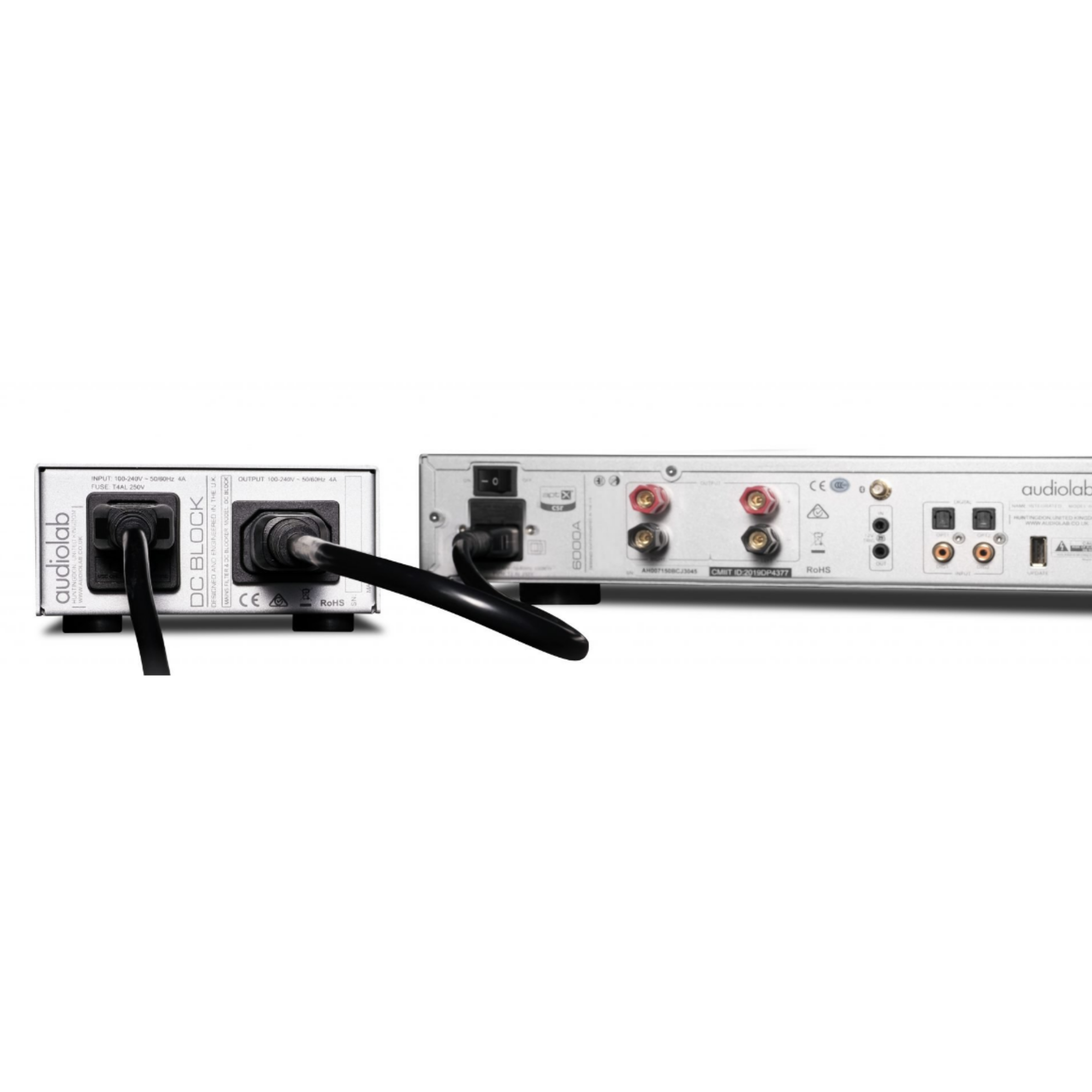 Audiolab DC Block Audio Grade Mains Filter & Direct Current Blocker (Black)