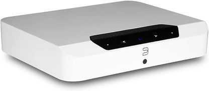 Bluesound POWERNODE Edge Compact Wireless Multi-Room Hi-Res Music Streaming Amplifier - White, Compatible with Alexa and Siri #color_white