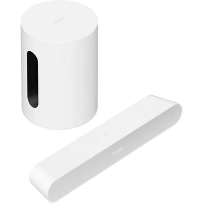 Sonos Entertainment Set with Ray & Sonos Sub Mini - White #color_white