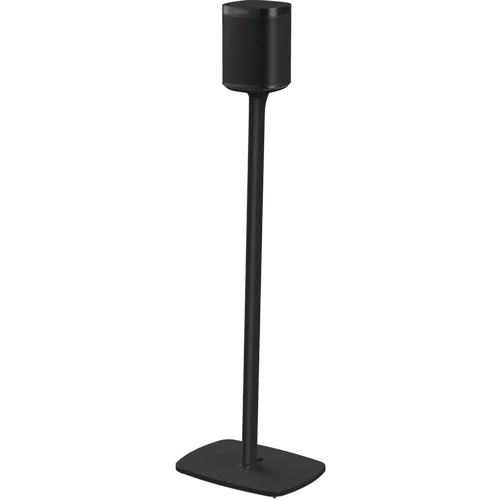 Flexson Floor Stand for Sonos One - Black - Each #color_black