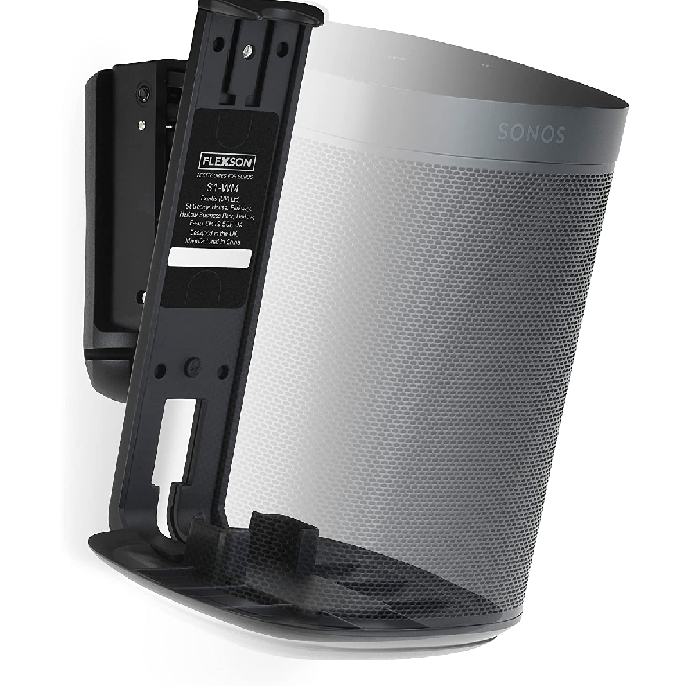 FLEXSON AAV-FLXS1WM1021 Wall Mount for Sonos One - Black #color_black