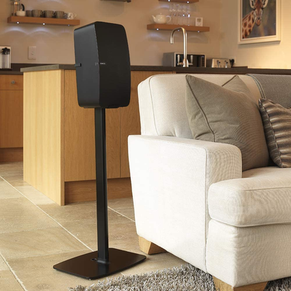 Flexson Floor Stand for Sonos 5 & Play:5 - Black - Each #color_black