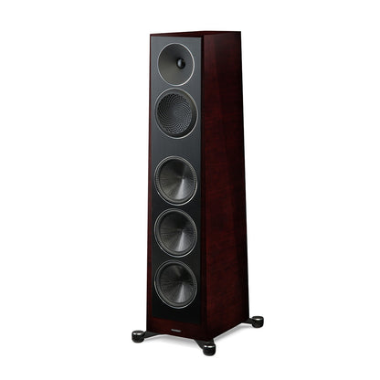 Paradigm Founder 120H 5-Driver, 3-Way Hybrid Floorstanding Speaker with Active Bass, Ported Enclosure - Midnight Cherry #color_midnight cherry