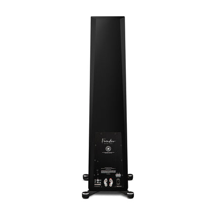 Paradigm Founder 120H 5-Driver, 3-Way Hybrid Floorstanding Speaker with Active Bass, Ported Enclosure - Piano Black #color_piano black