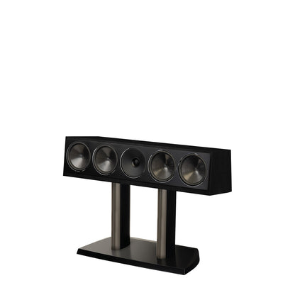 Paradigm Founder 90C 4-Driver, 2-Passive Radiator, 3-Way Center Channel Speaker - Black Walnut #color_black walnut