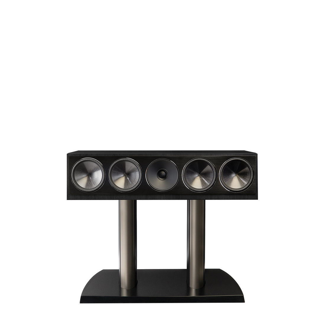 Paradigm Founder 90C 4-Driver, 2-Passive Radiator, 3-Way Center Channel Speaker - Black Walnut #color_black walnut