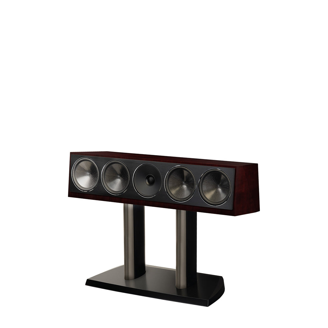 Paradigm Founder 90C 4-Driver, 2-Passive Radiator, 3-Way Center Channel Speaker - Midnight Cherry #color_midnight cherry