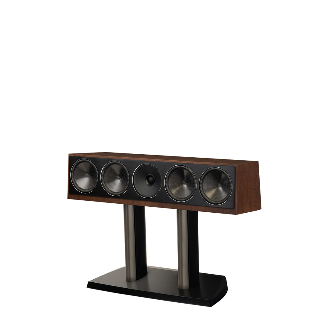 Paradigm Founder 90C 4-Driver, 2-Passive Radiator, 3-Way Center Channel Speaker - Walnut #color_walnut