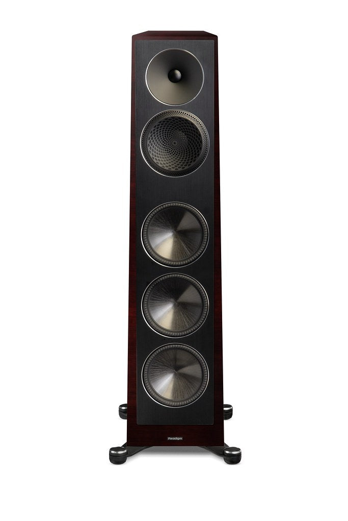 Midnight Cherry Paradigm Founder 100F Floorstanding Speakers - Founder Series #color_midnight cherry