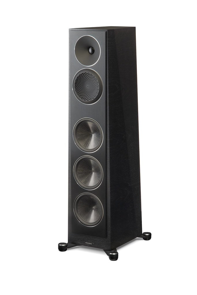 Black Walnut Paradigm Founder 100F Floorstanding Speakers - Founder Series #color_black walnut