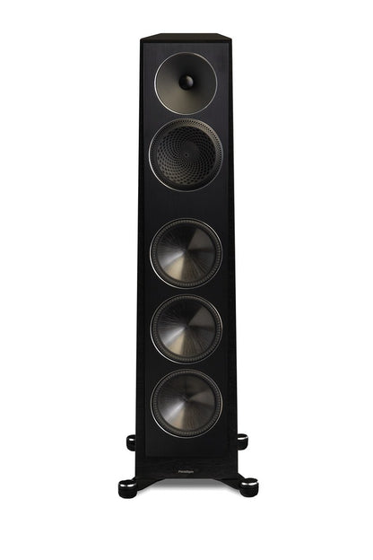 Black Walnut Paradigm Founder 100F Floorstanding Speakers - Founder Series #color_black walnut