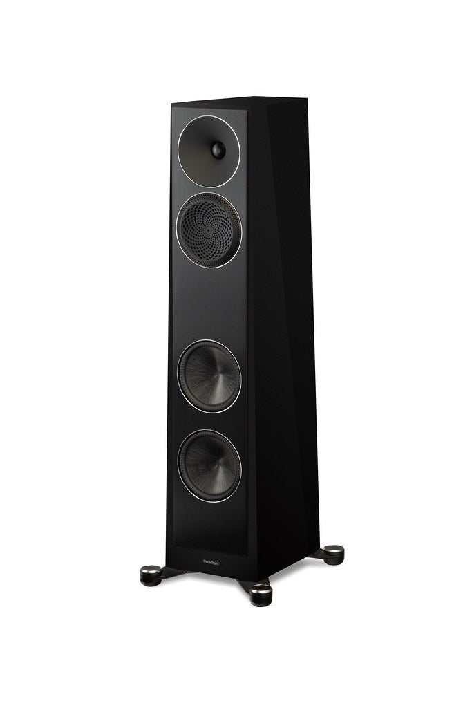 Gloss Black Paradigm Founder 80F Floorstanding Speakers - Founder Series #color_gloss black