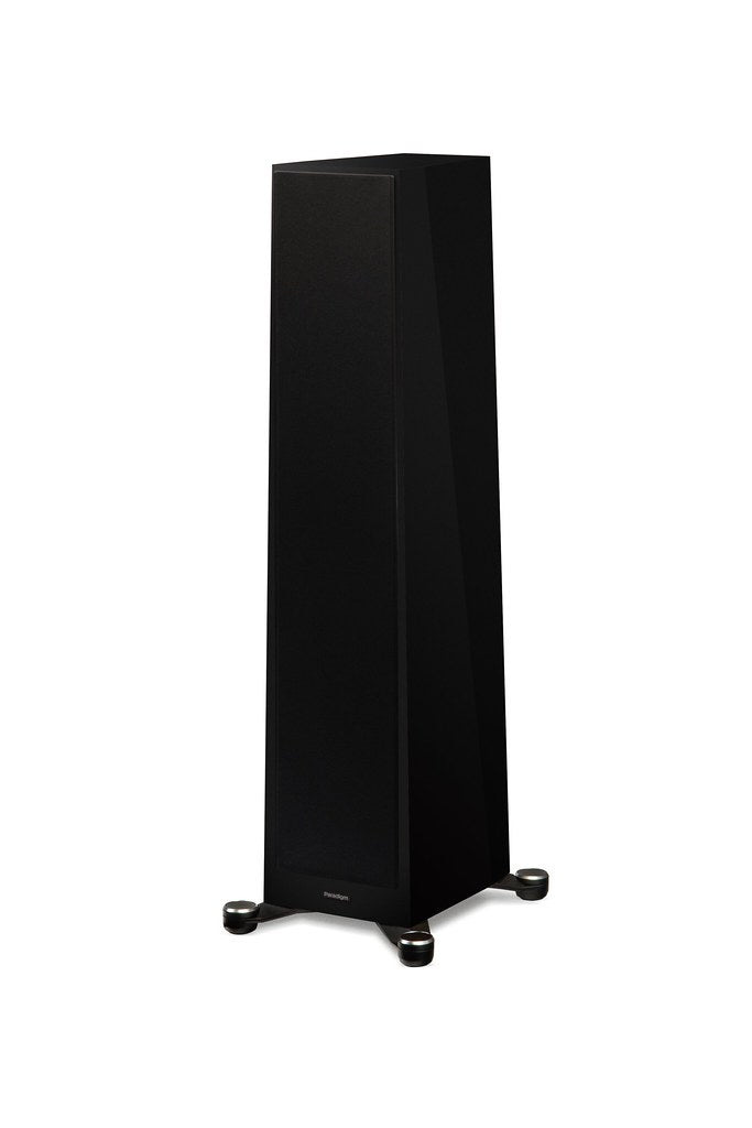 Gloss Black Paradigm Founder 80F Floorstanding Speakers - Founder Series #color_gloss black