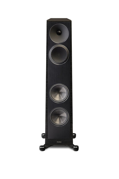 Black Walnut Paradigm Founder 80F Floorstanding Speakers - Founder Series #color_black walnut