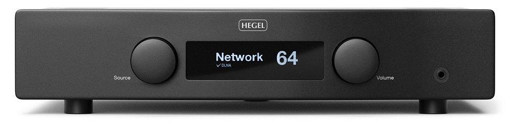 Black Hegel H95 60W RMS Integrated Amplifier with Network Player - Hegel #color_black