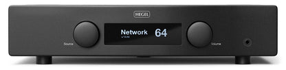 Black Hegel H95 60W RMS Integrated Amplifier with Network Player - Hegel #color_black