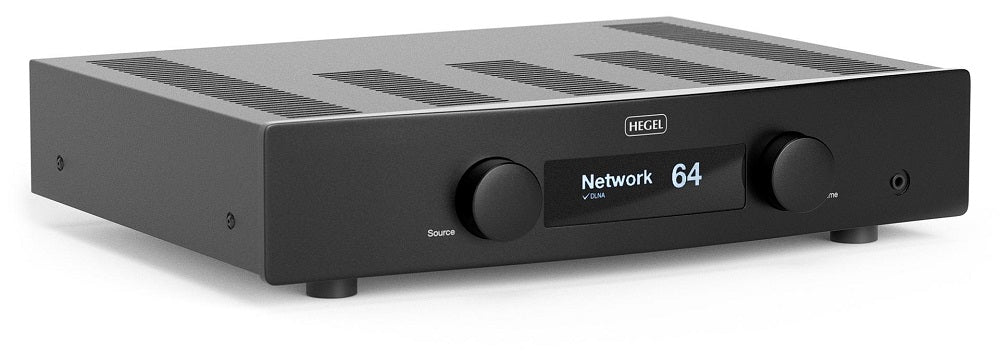 Black Hegel H95 60W RMS Integrated Amplifier with Network Player - Hegel #color_black