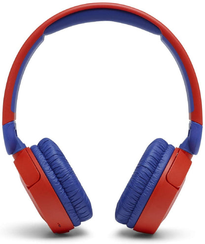 JBL JR310BT Kids On-Ear Wireless Bluetooth Headphones with up to 30 Hours of Playtime - Red #color_red